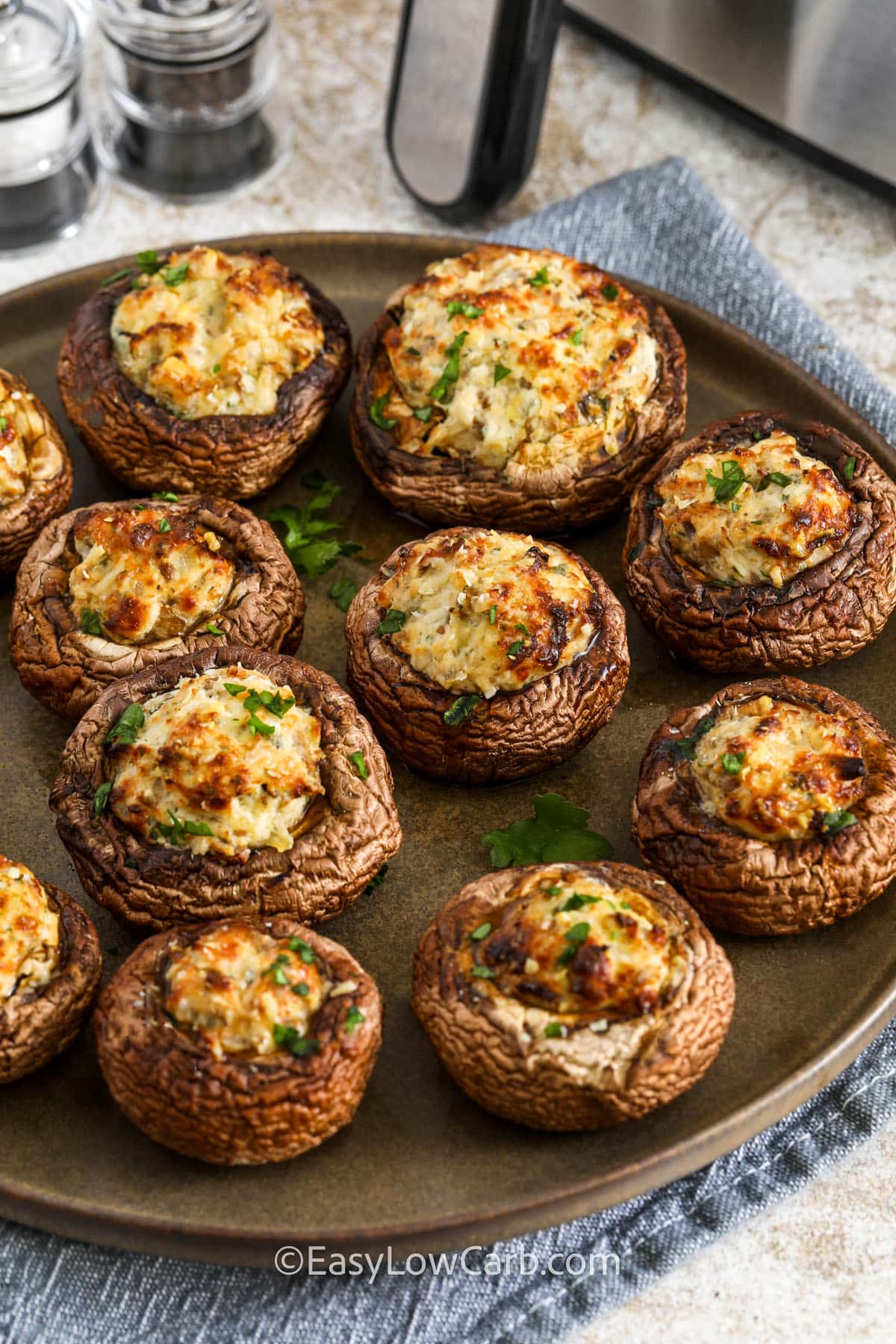 Easy Air Fryer Stuffed Mushrooms: Gourmet Taste, Minimal Effort