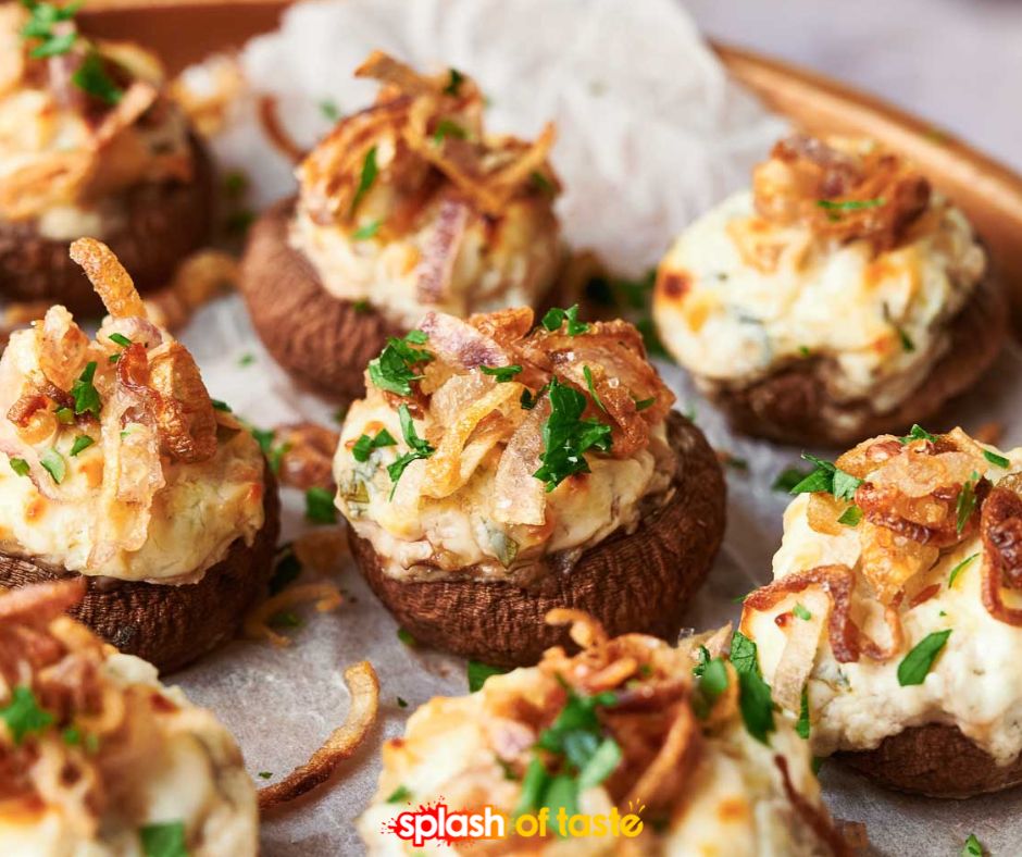 Quick & Easy Air Fryer Stuffed Mushrooms: 25-Minute Appetizer